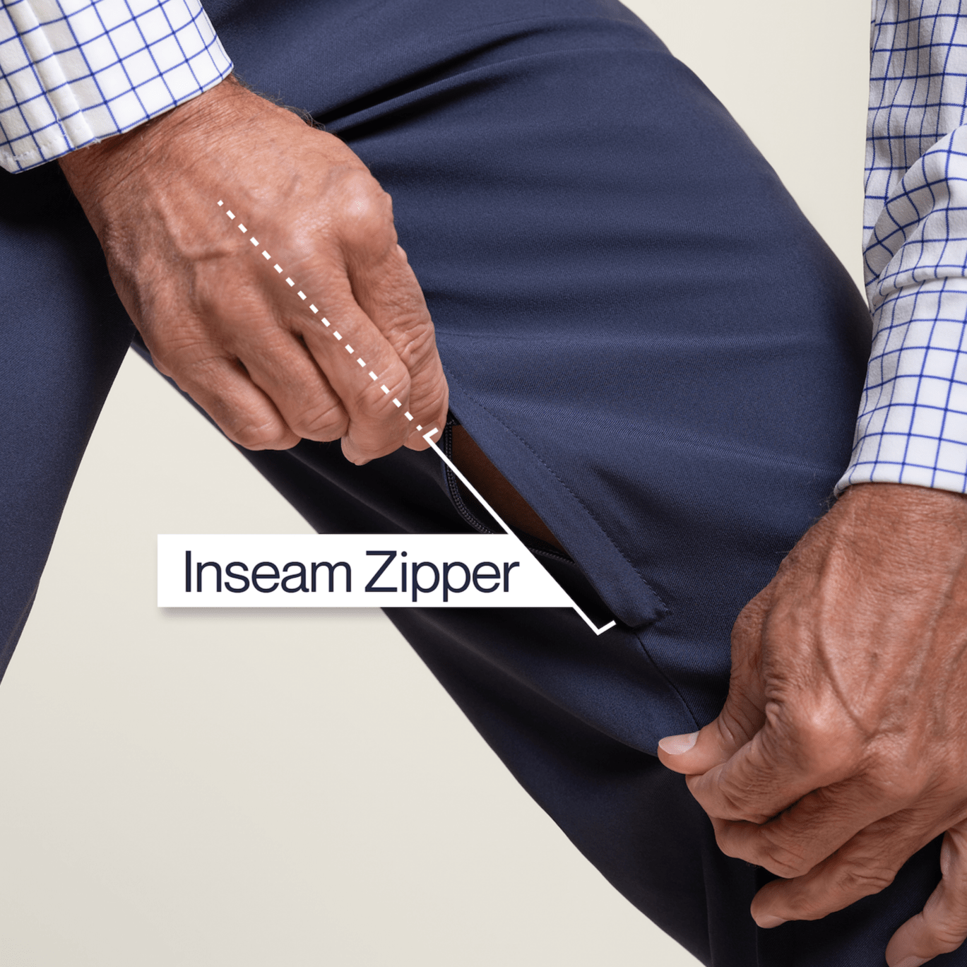 CareZips® Men's Adaptive Pants
