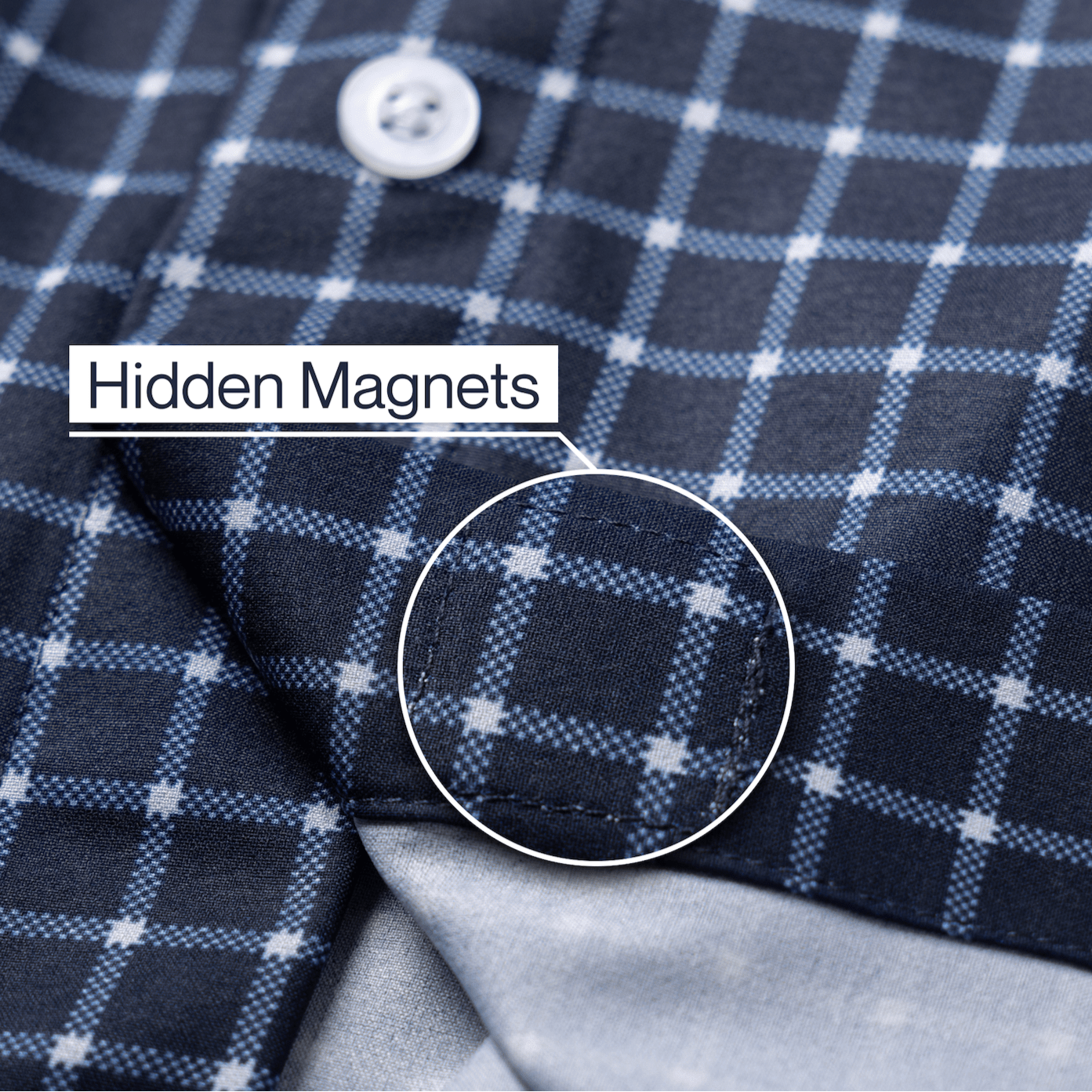 Magnetic Button-Down for Men | Relaxed-Fit
