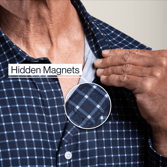 Everyday Magnetic Button-Down for Men | Tailored-Fit