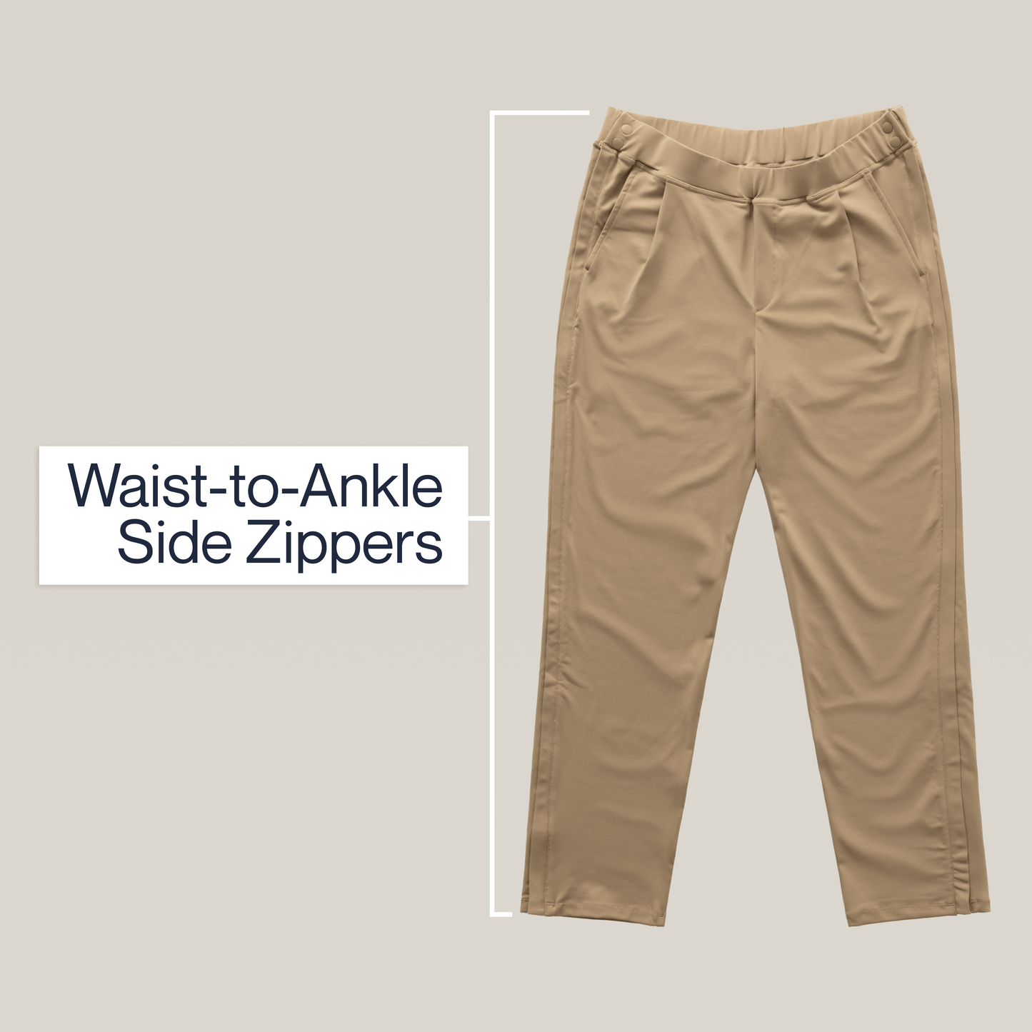 Everyday Side-Zip Pants for Men