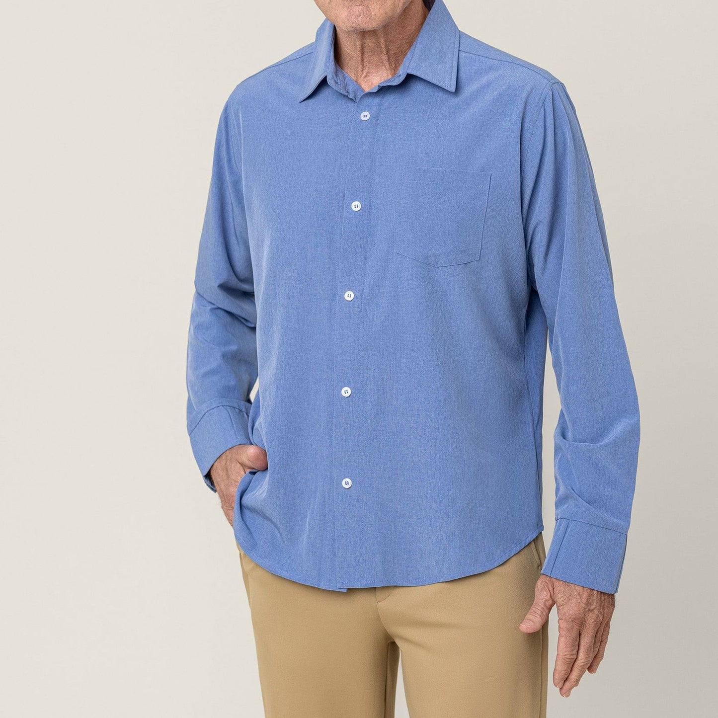 Magnetic Button-Down for Men | Relaxed-Fit