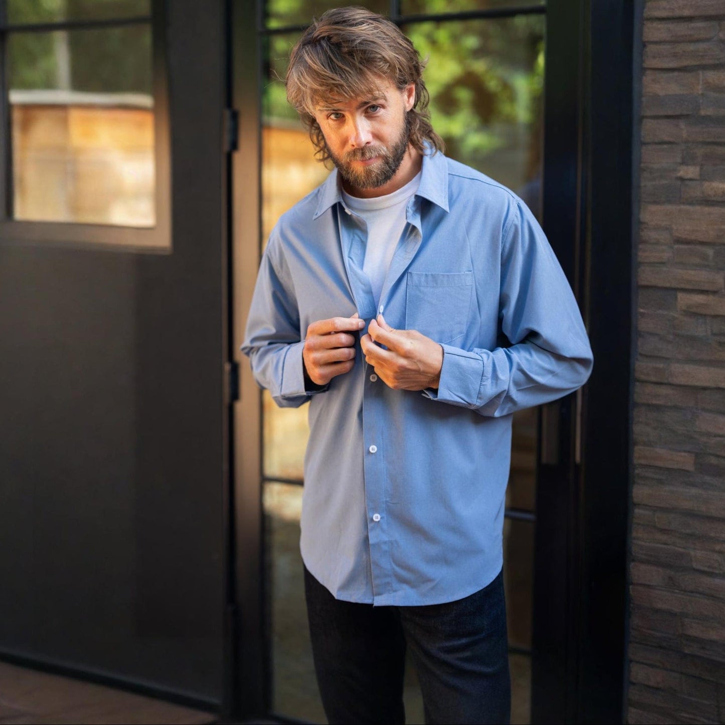 Everyday Magnetic Button-Down for Men | Tailored-Fit