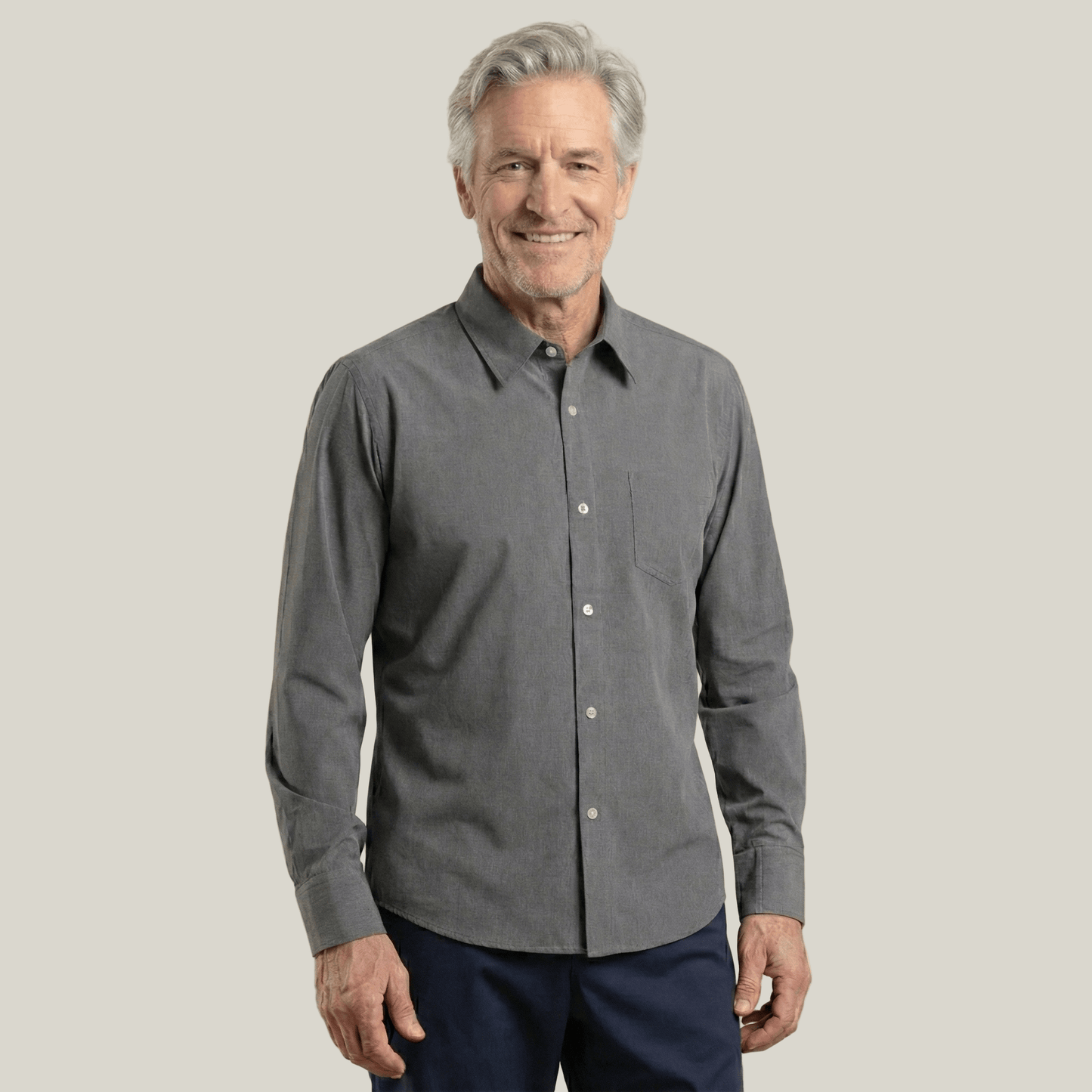 Magnetic Button-Down for Men | Relaxed-Fit