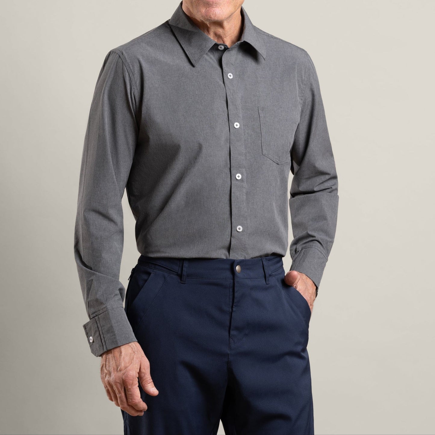 Magnetic Button-Down for Men | Relaxed-Fit