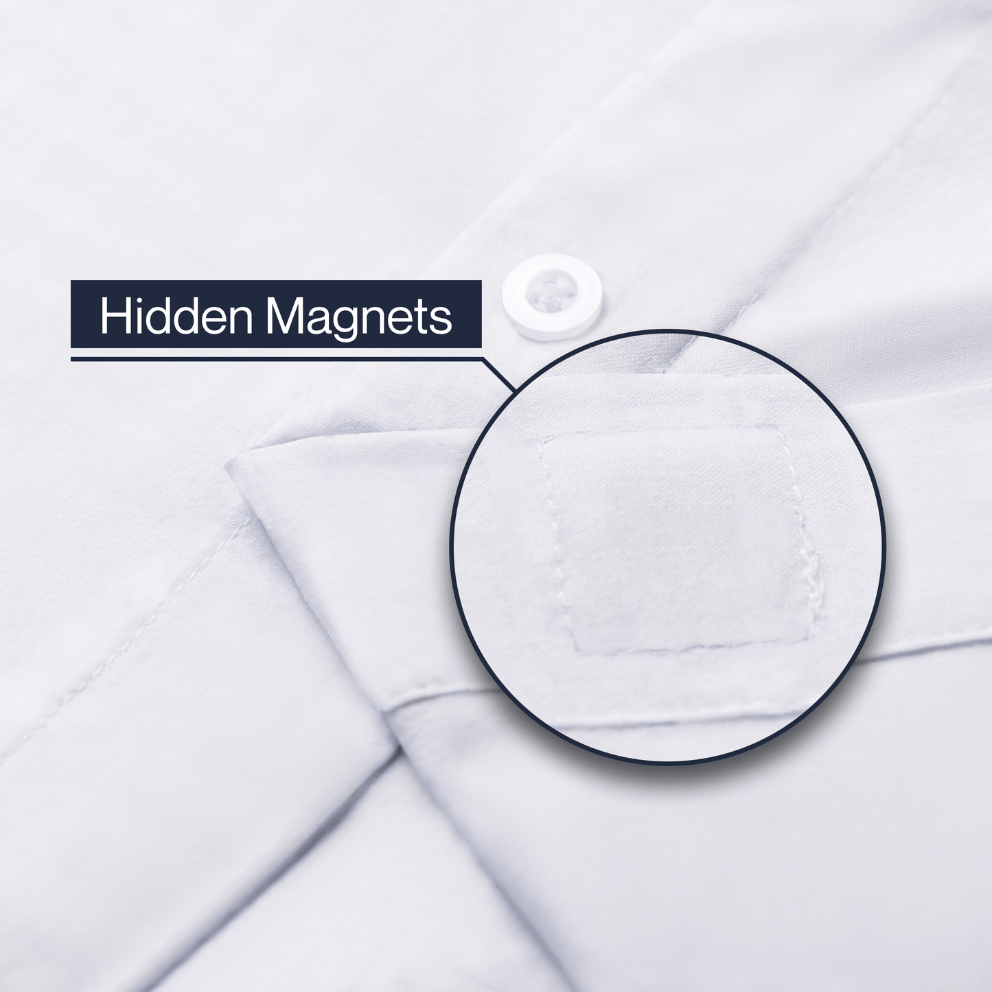 Magnetic Button-Down for Men | Relaxed-Fit