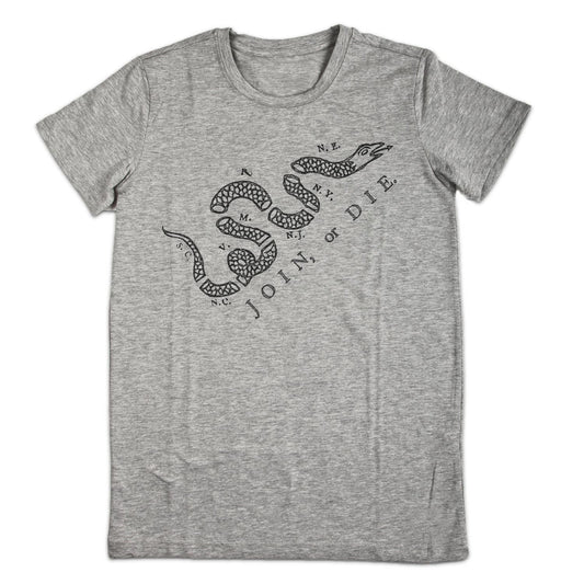 Join or Die Men's Vintage Graphic T-shirt