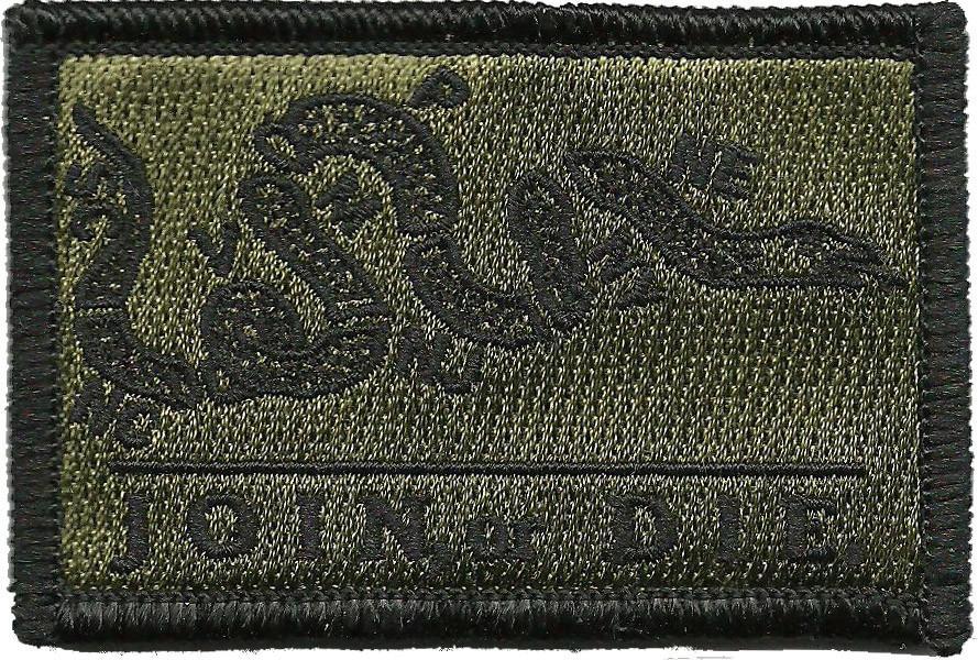 2" x 3" Tactical Join Or Die Patch