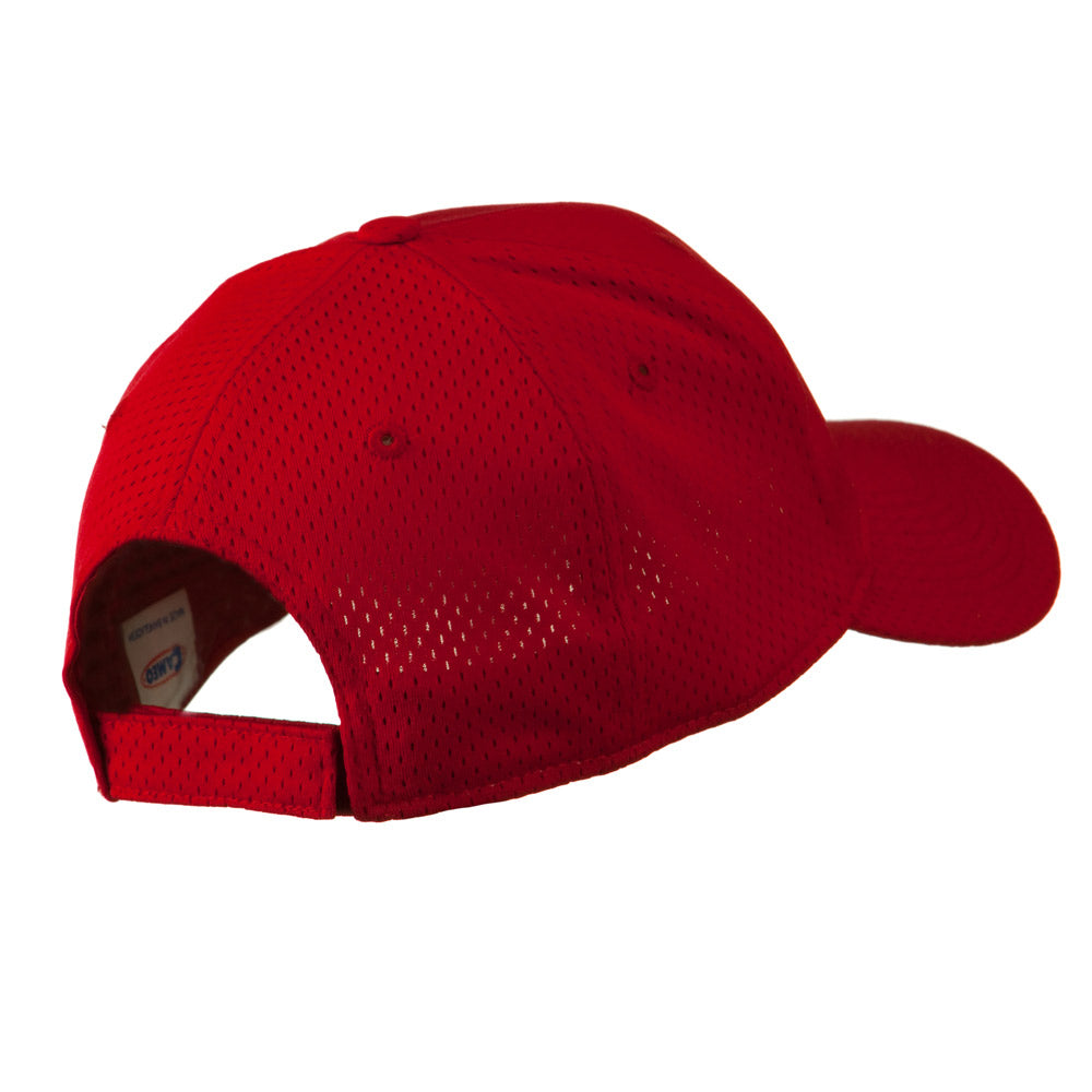 Athletic Jersey Mesh Cap