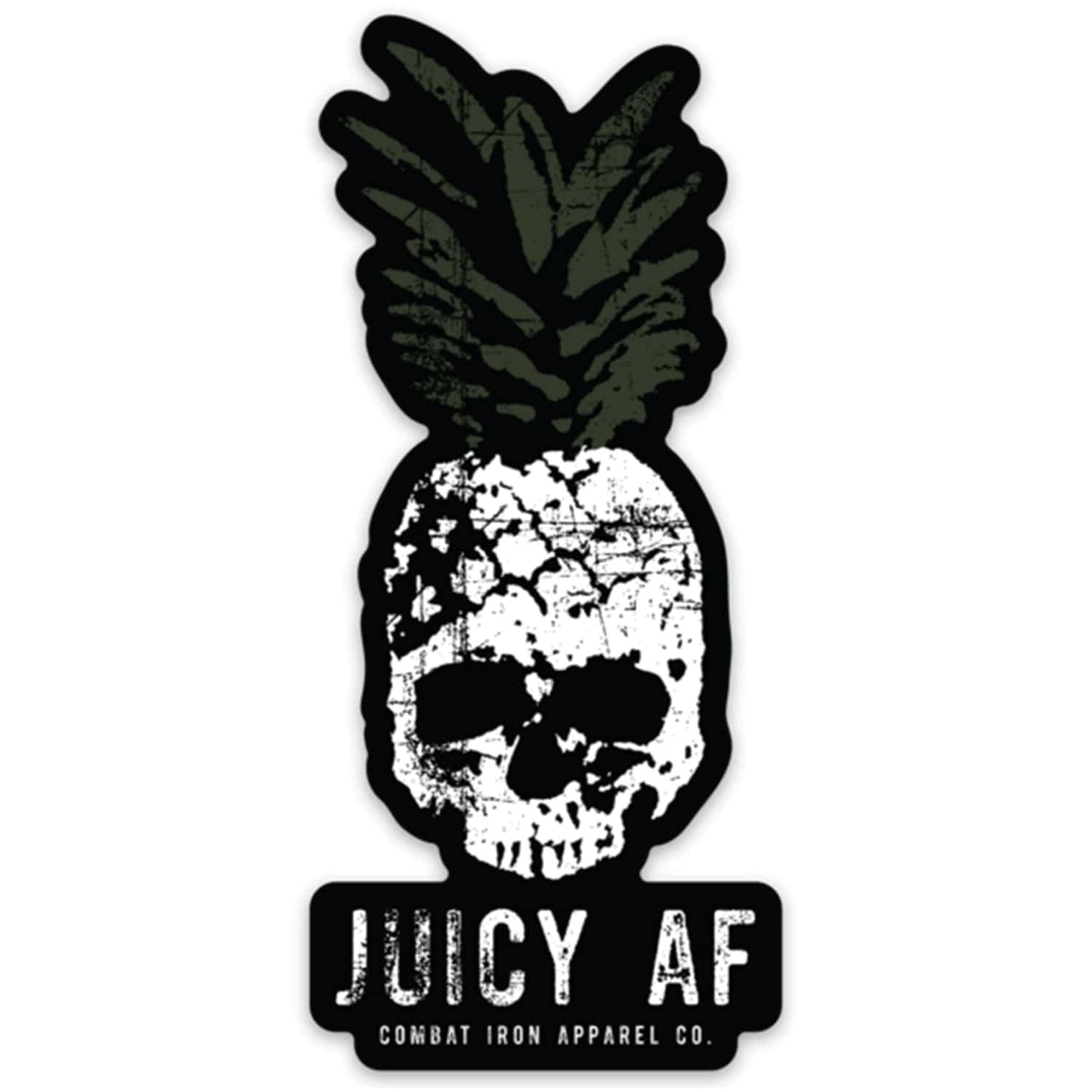 Juicy AF Pineapple Decal