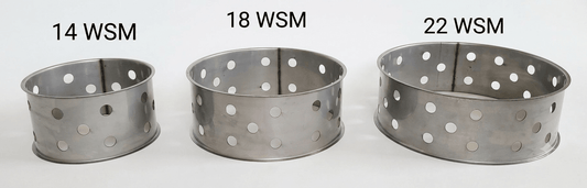 Jumbo WSM Stainless Charcoal Ring (For 14, 18, & 22 WSM)