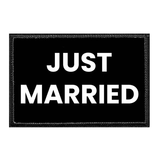 Just Married - Removable Patch