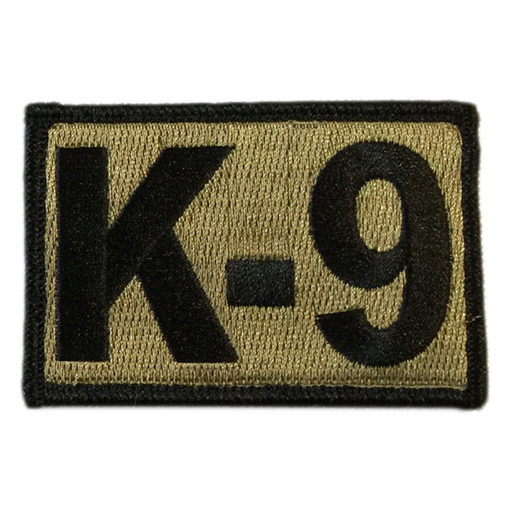 K-9 Tactical Patches - 2"x3"