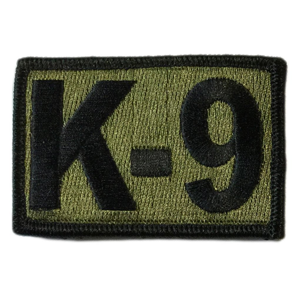 K-9 Tactical Patches - 2"x3"