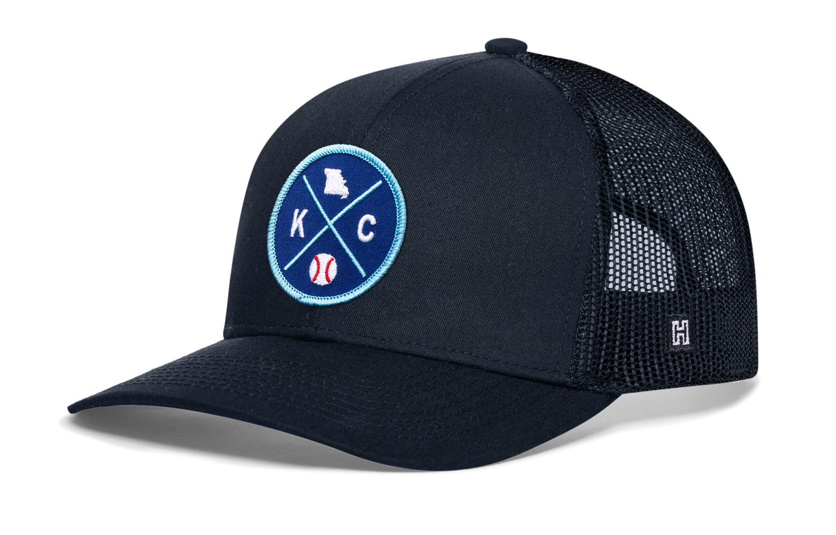 Kansas City Baseball Trucker Hat  |  KC X Snapback