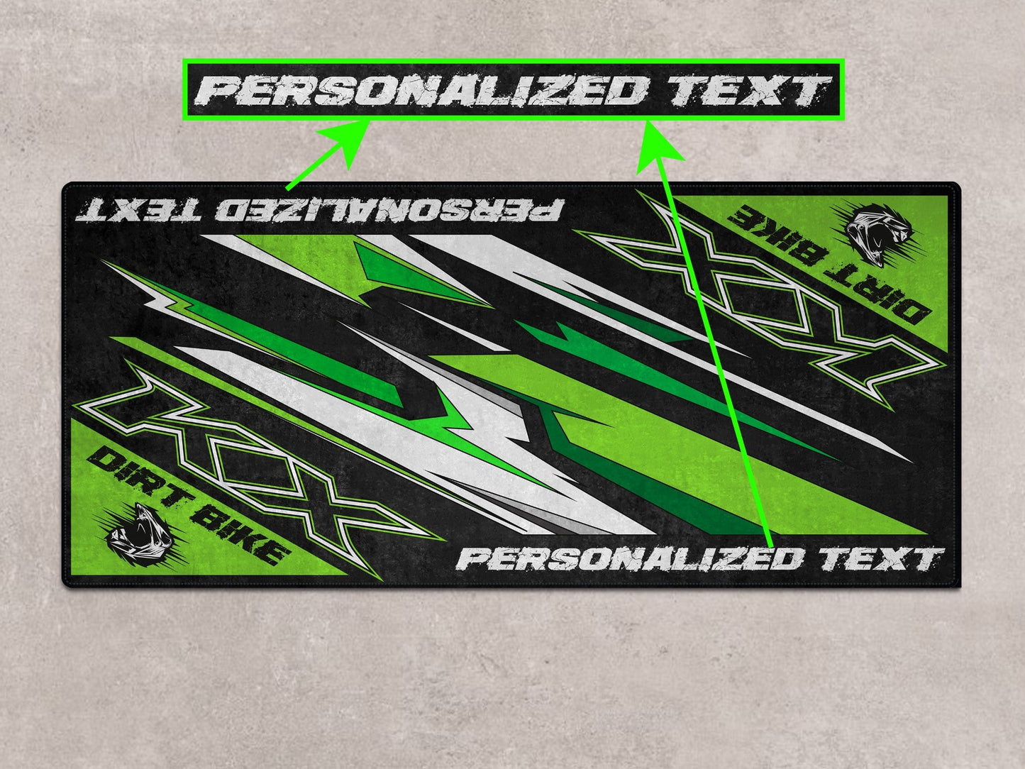 MPM Motorcycle Mat for Kawasaki KX - MM7252