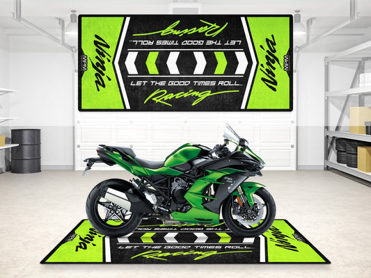 MPM Motorcycle Mat for Kawasaki Ninja - MM7136