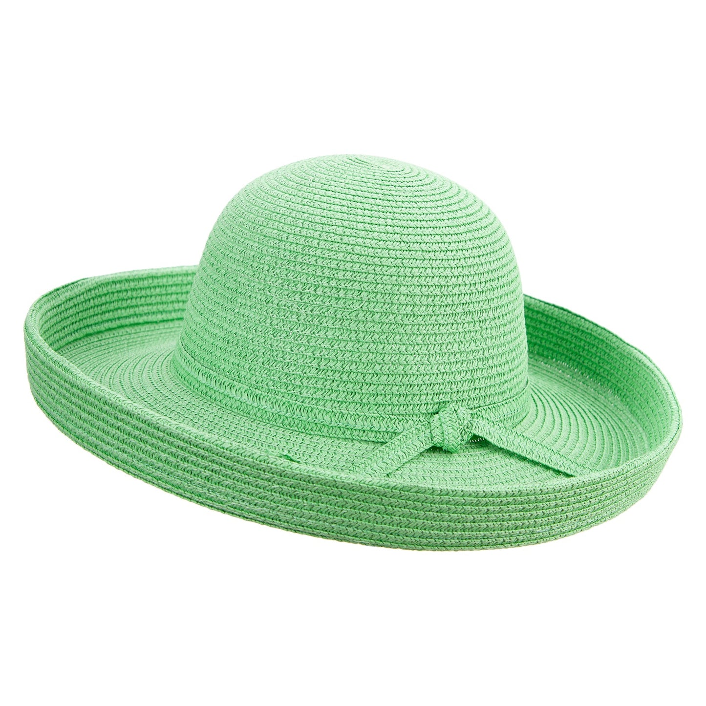 Sewn Braid Kettle Brim Ribbon Hat