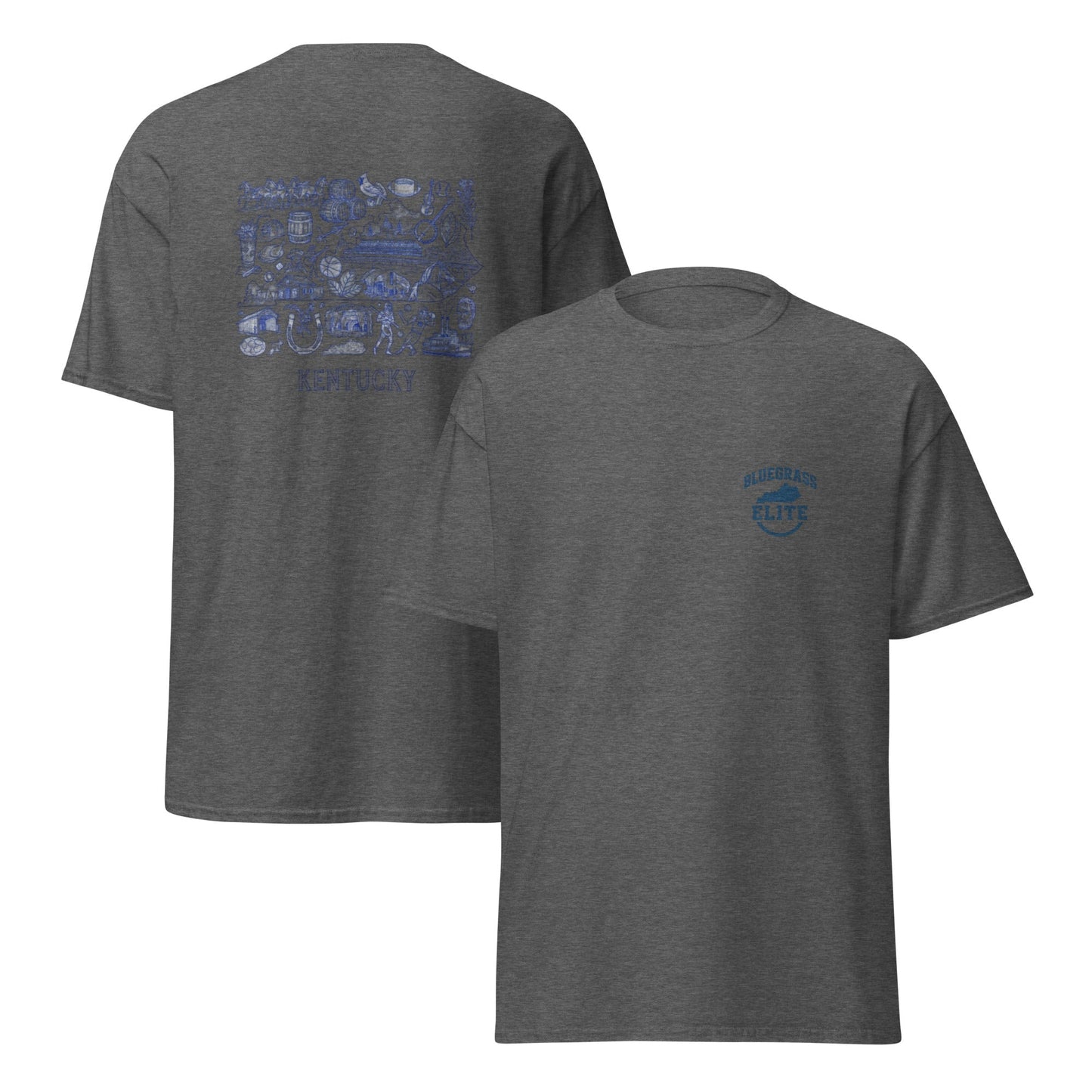 Kentucky Blue ink Back classic tee