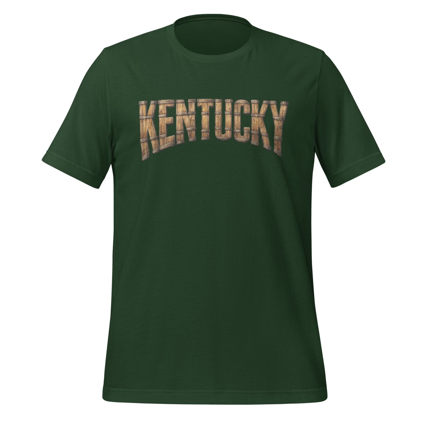Kentucky Bourbon Shirt | Barrel Text Design | Classic