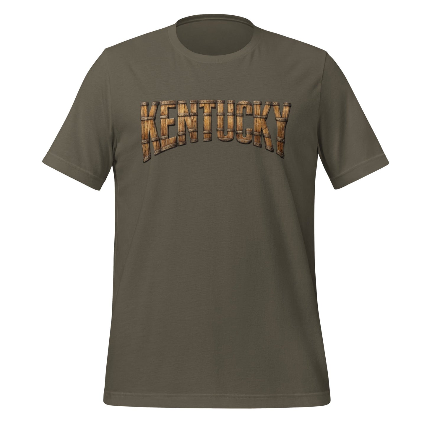 Kentucky Bourbon Shirt | Barrel Text Design | Classic