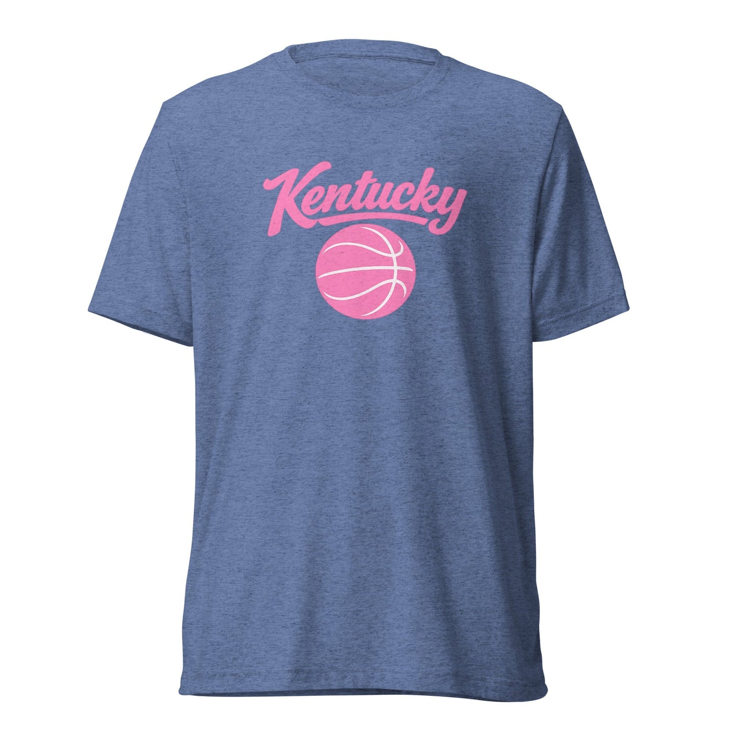 Kentucky Script Basketball T-Shirt | Pink Design | Elite Tri-Blend