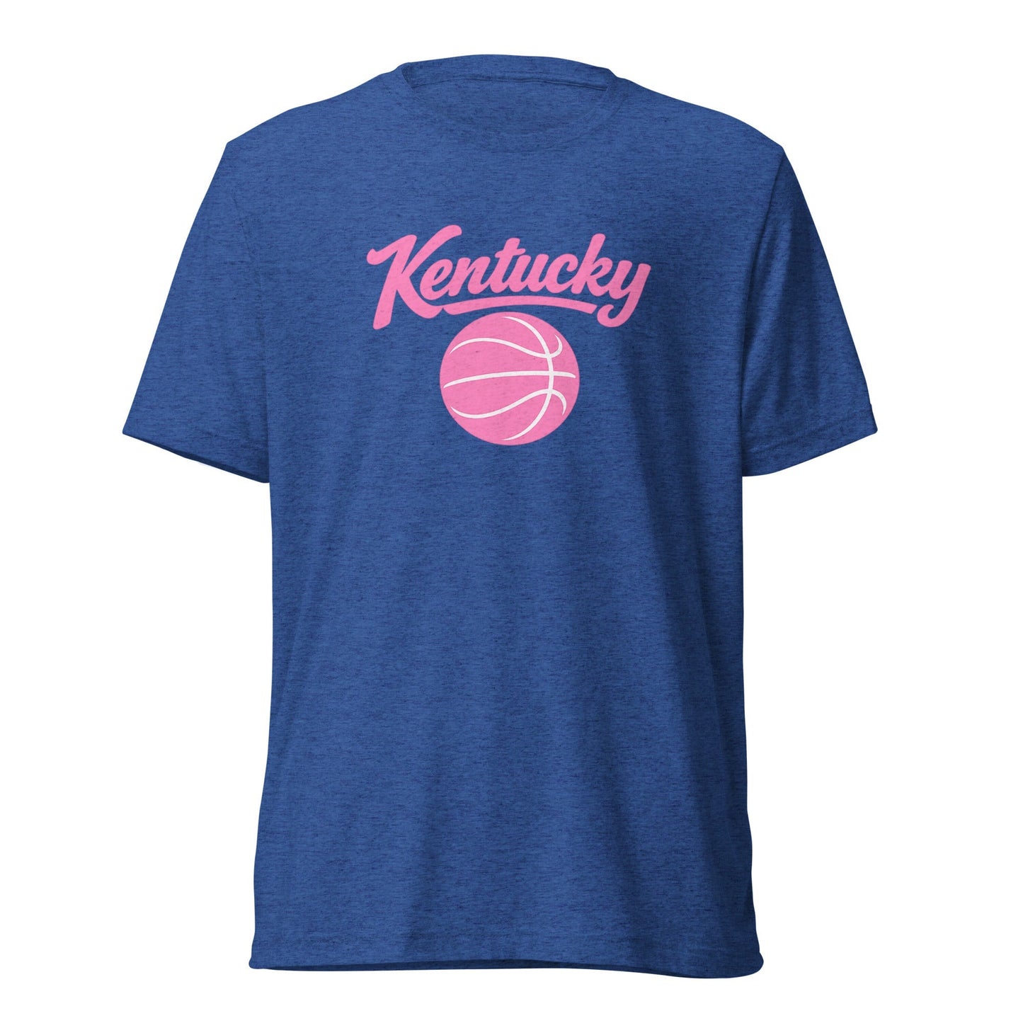 Kentucky Script Basketball T-Shirt | Pink Design | Elite Tri-Blend