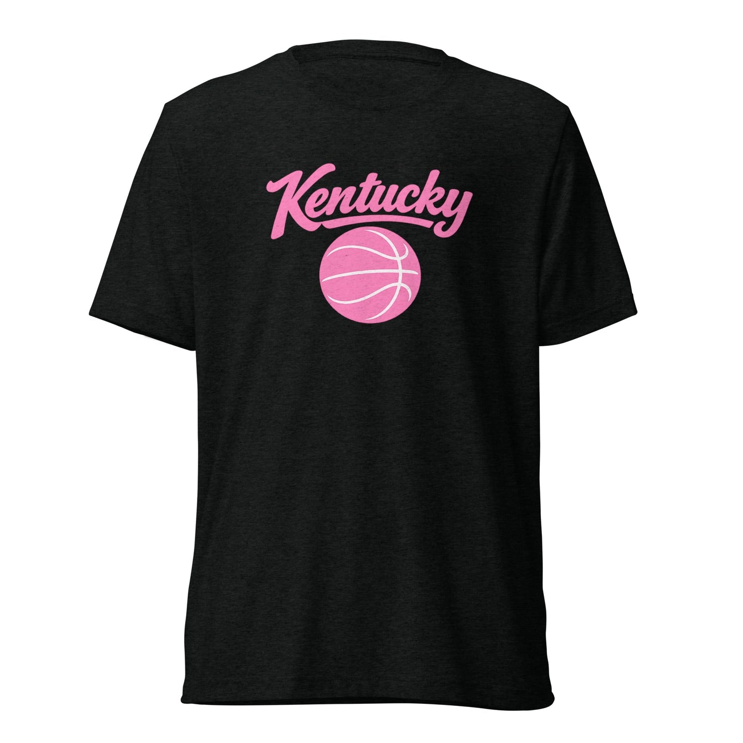 Kentucky Script Basketball T-Shirt | Pink Design | Elite Tri-Blend