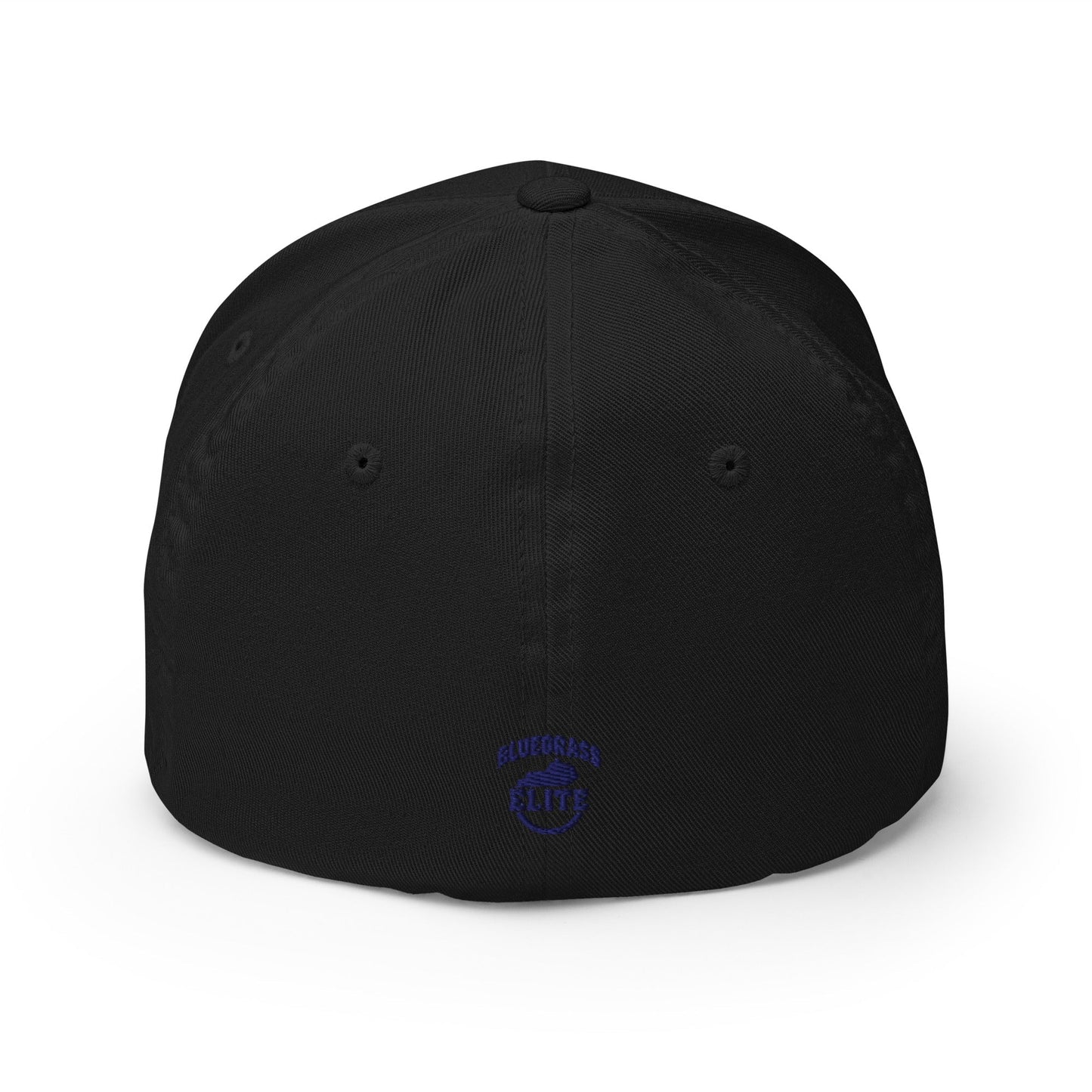 Kentucky Script Hat | Vintage Stretch-Fit Cap | Gray Twill