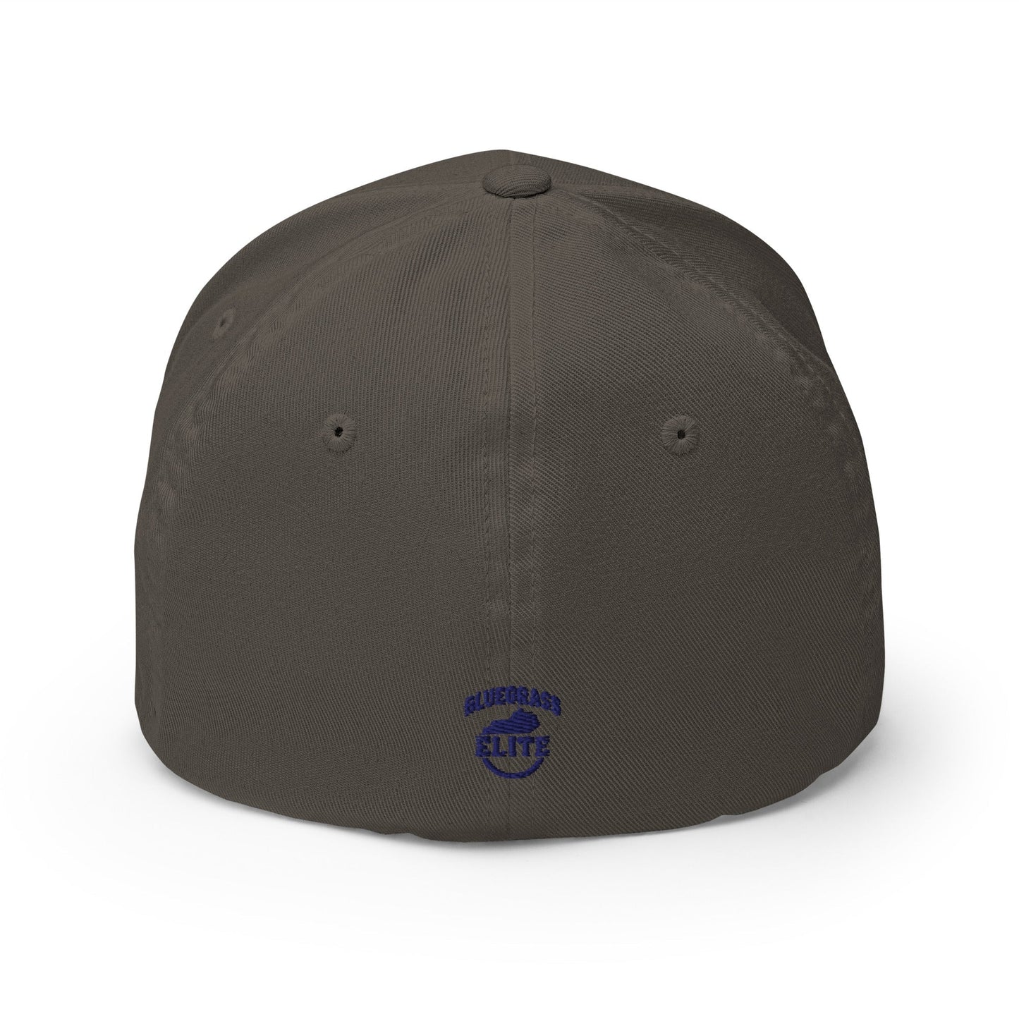 Kentucky Script Hat | Vintage Stretch-Fit Cap | Gray Twill