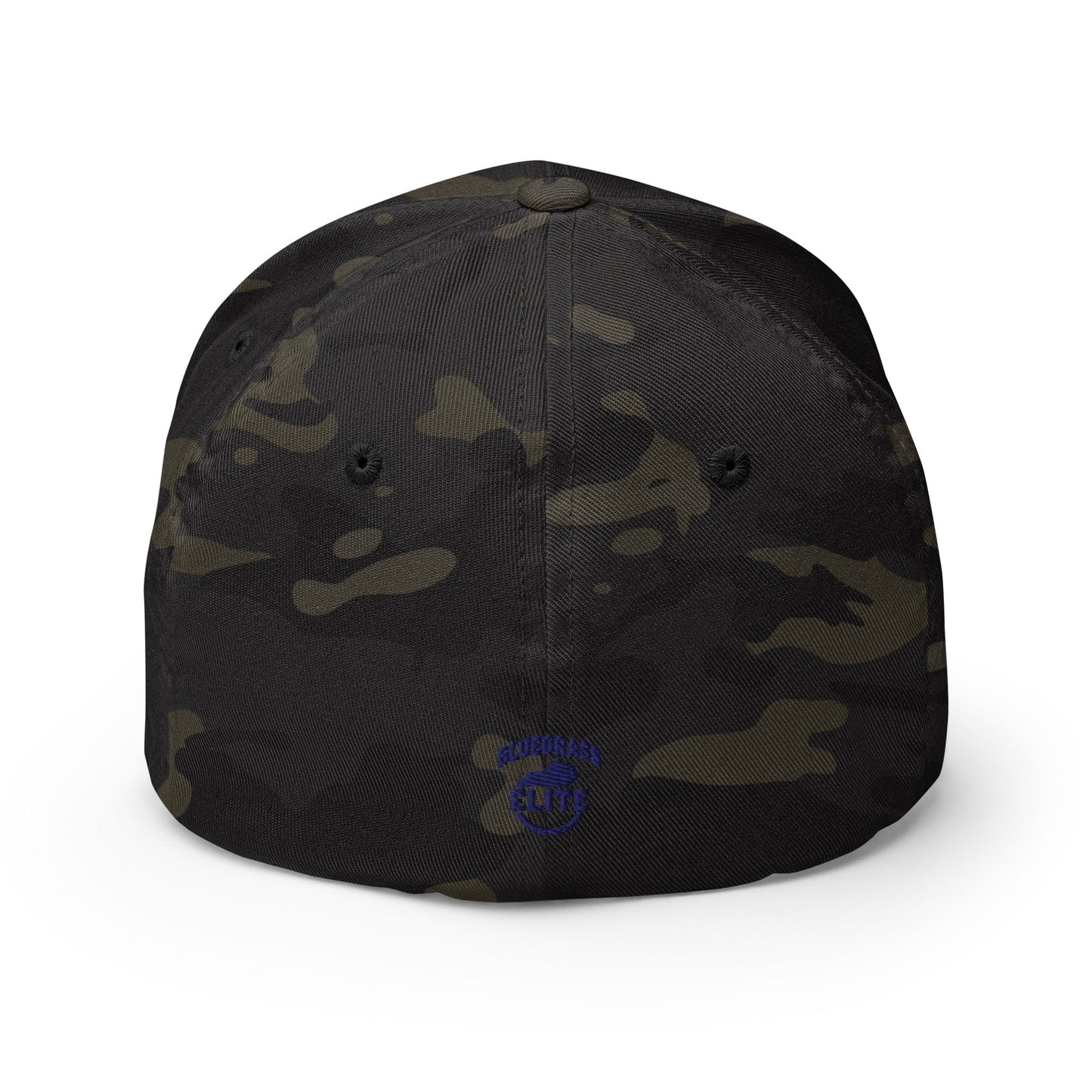 Kentucky Script Hat | Vintage Stretch-Fit Cap | Gray Twill