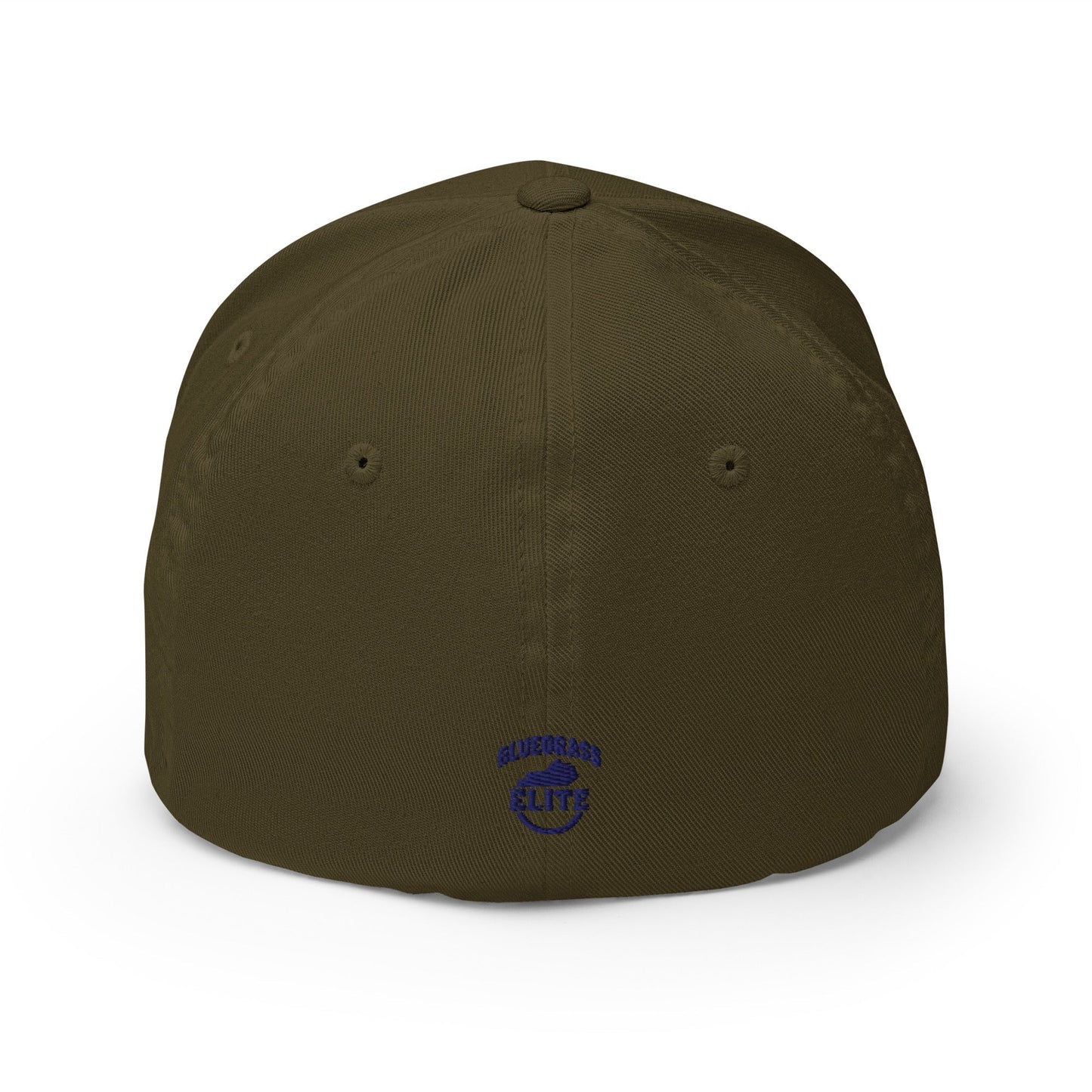 Kentucky Script Hat | Vintage Stretch-Fit Cap | Gray Twill