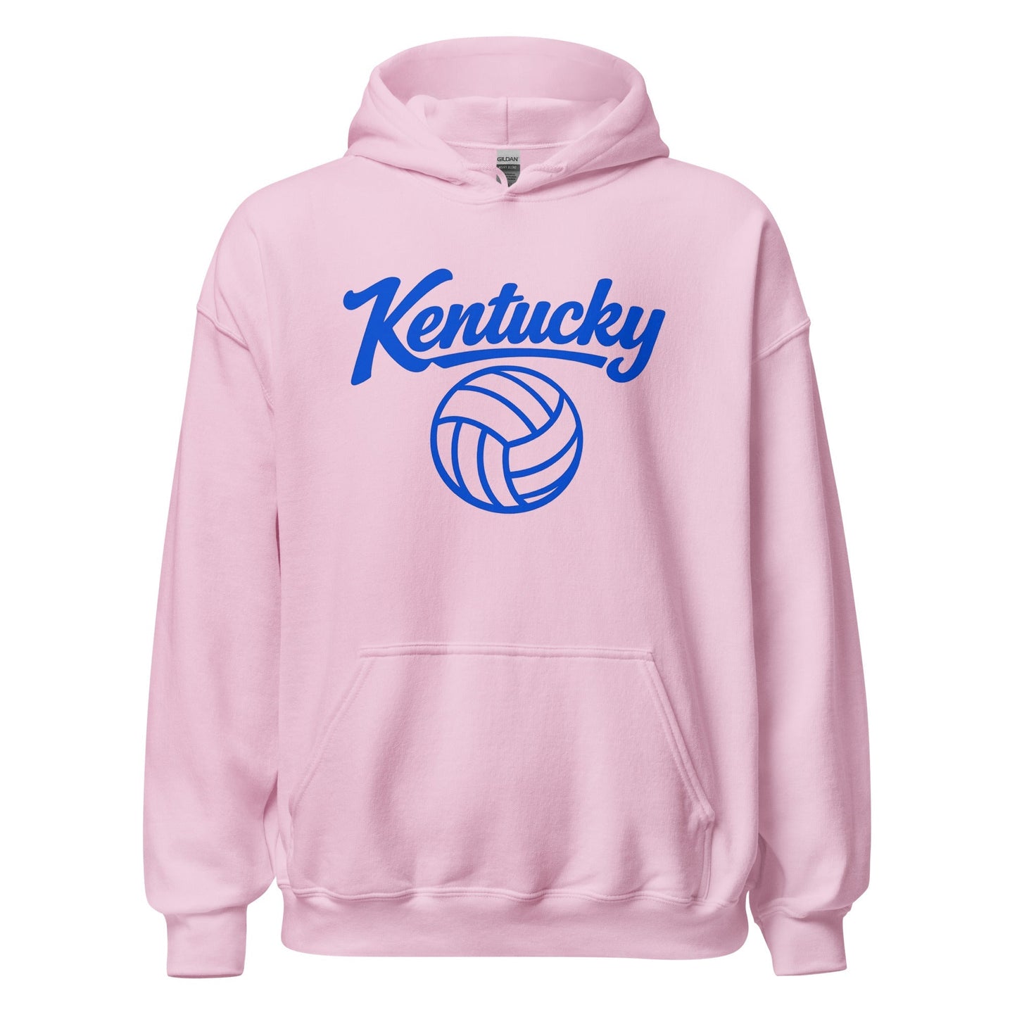 Kentucky Script Volleyball Hoodie | Script & Ball Design | Classic Pullover