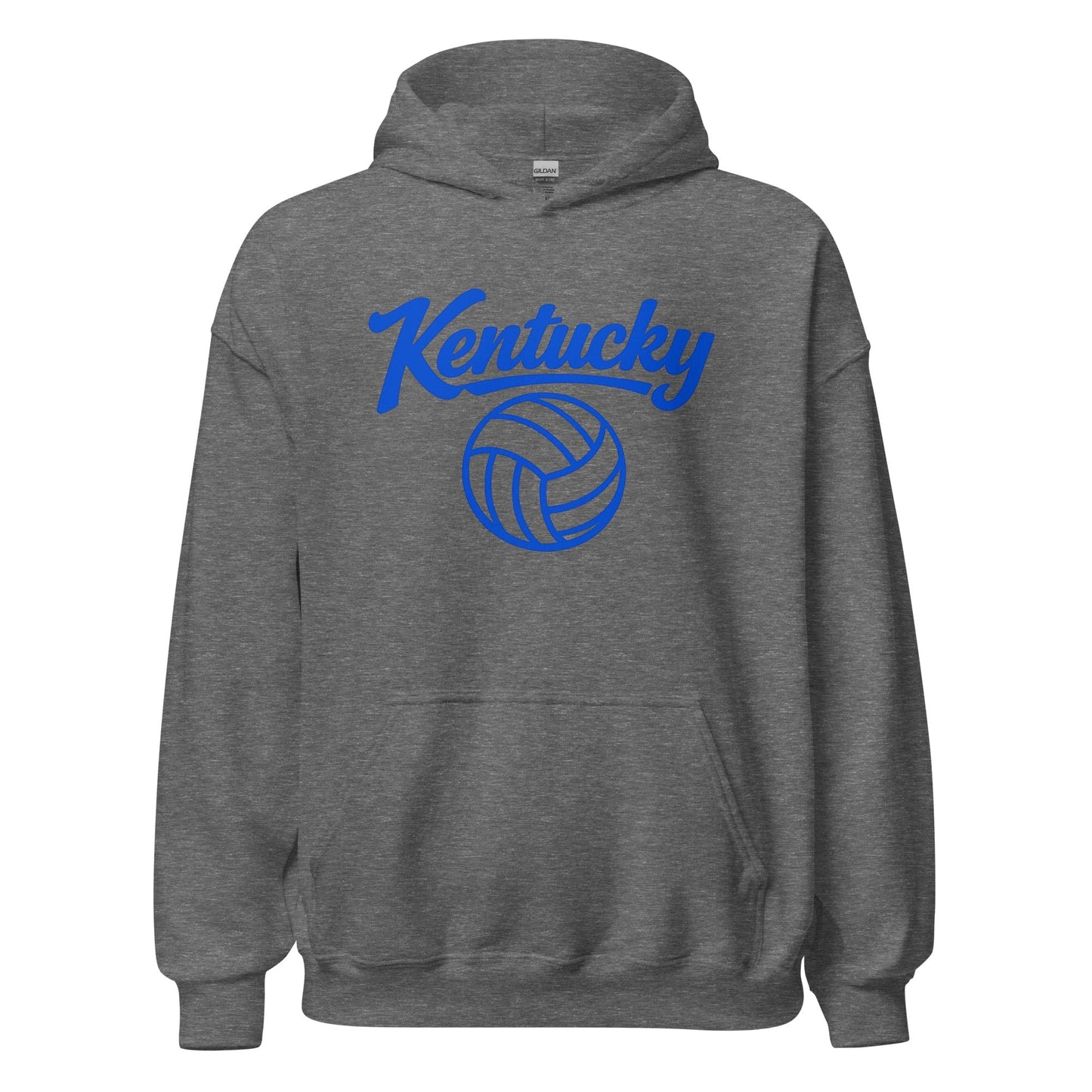 Kentucky Script Volleyball Hoodie | Script & Ball Design | Classic Pullover