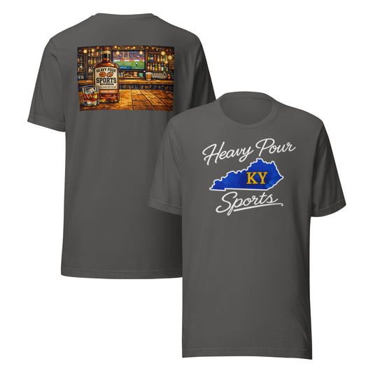Kentucky Sports T-Shirt | Heavy Pour KY Design | Classic Cotton