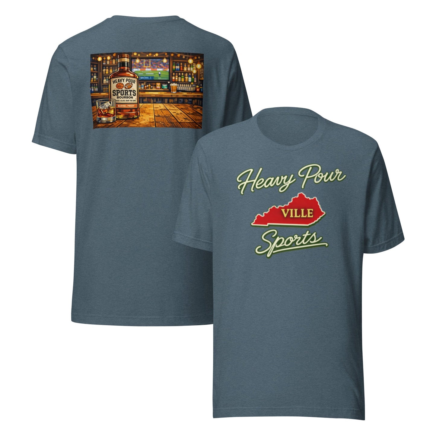 Kentucky Sports T-Shirt | Heavy Pour Ville Design | Classic Cotton