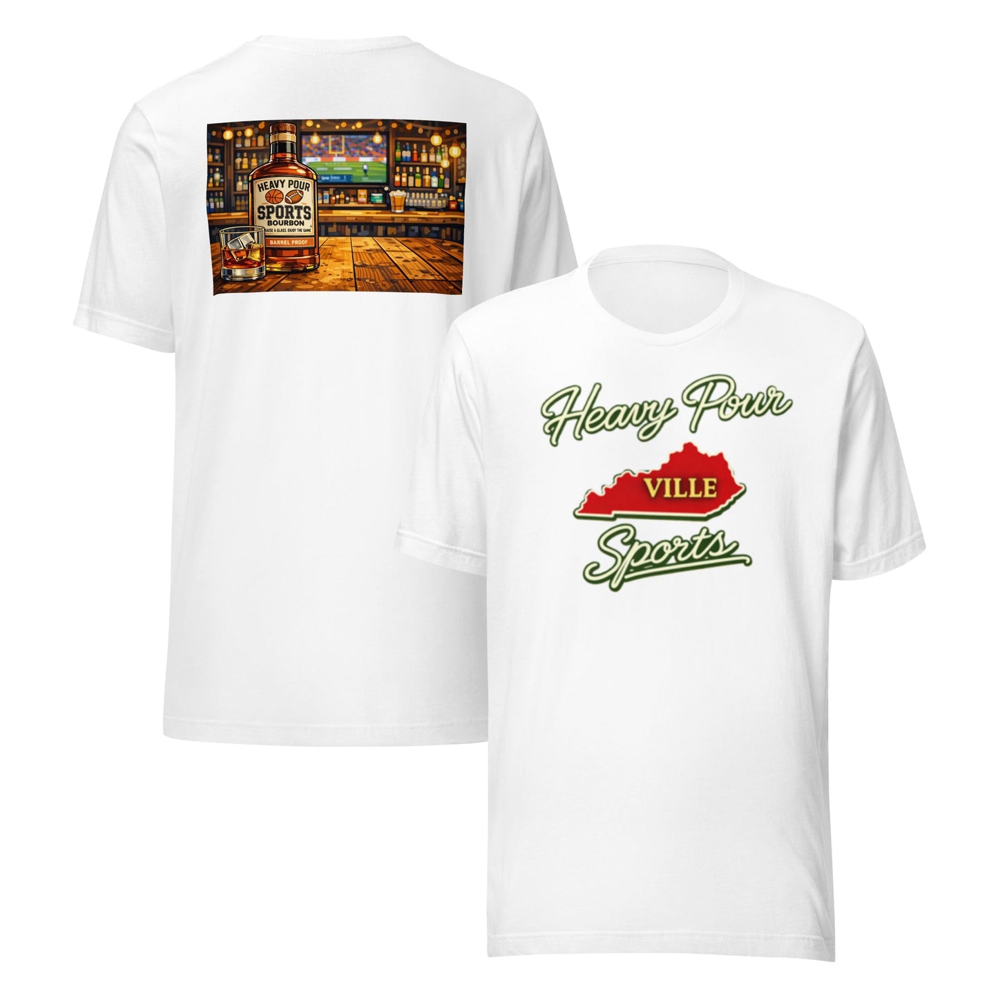 Kentucky Sports T-Shirt | Heavy Pour Ville Design | Classic Cotton