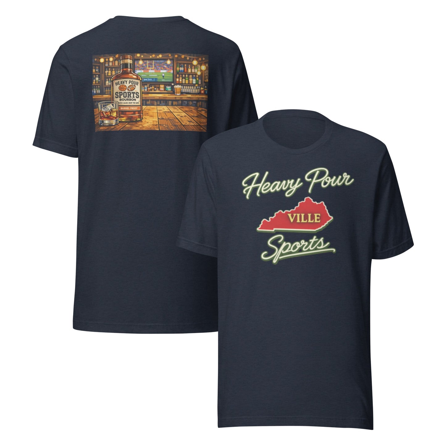 Kentucky Sports T-Shirt | Heavy Pour Ville Design | Classic Cotton