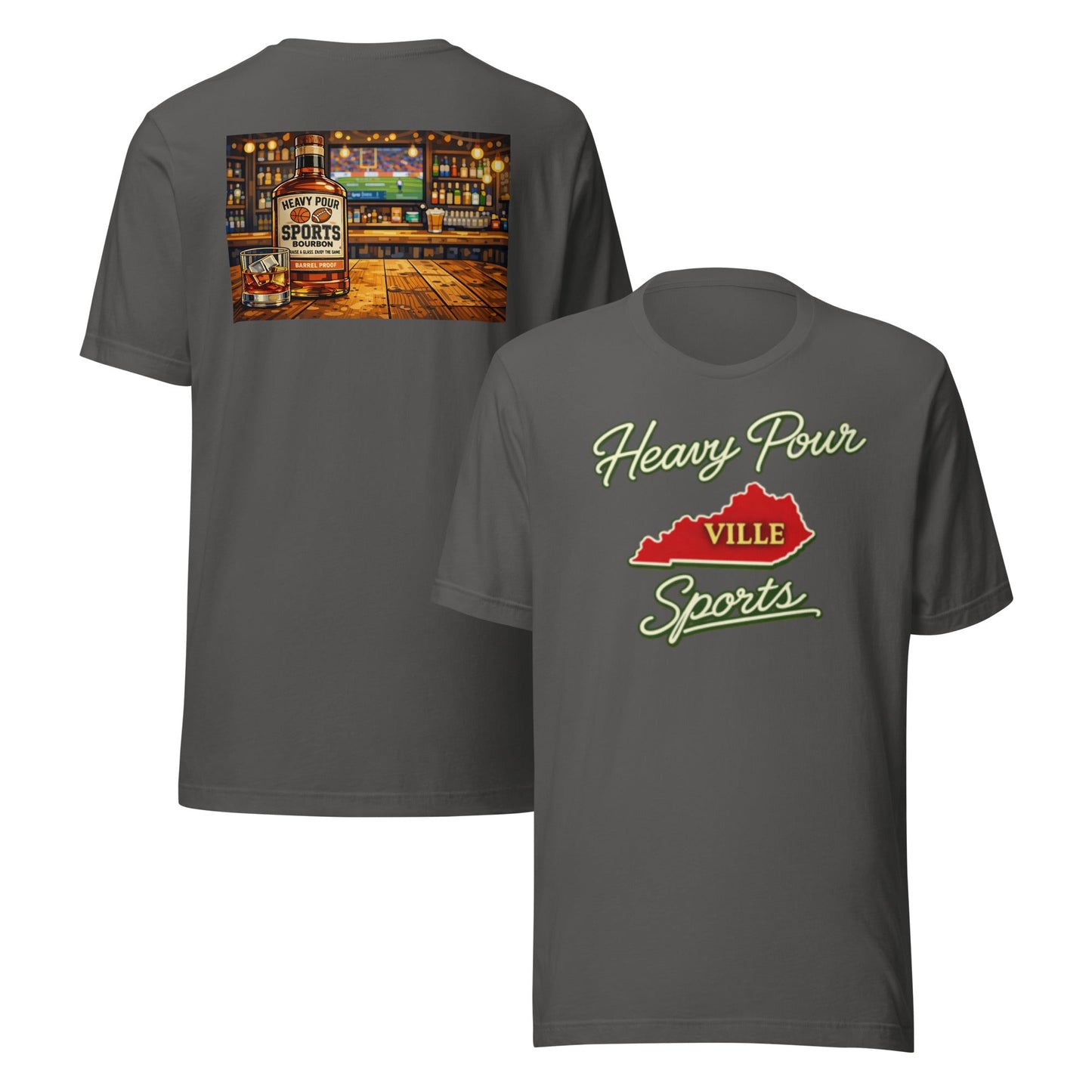 Kentucky Sports T-Shirt | Heavy Pour Ville Design | Classic Cotton