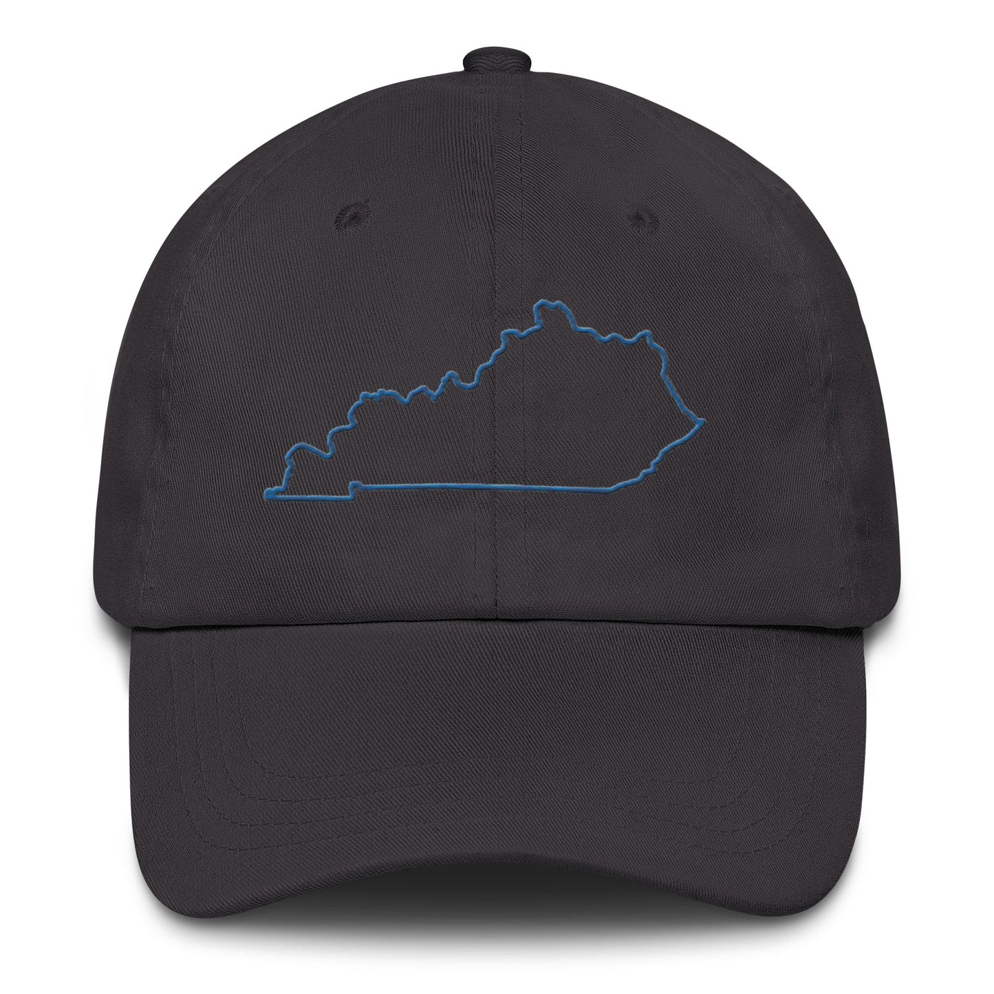 Kentucky State Outline Dad Hat | Minimalist Embroidered Cap | Low-Profile Fit