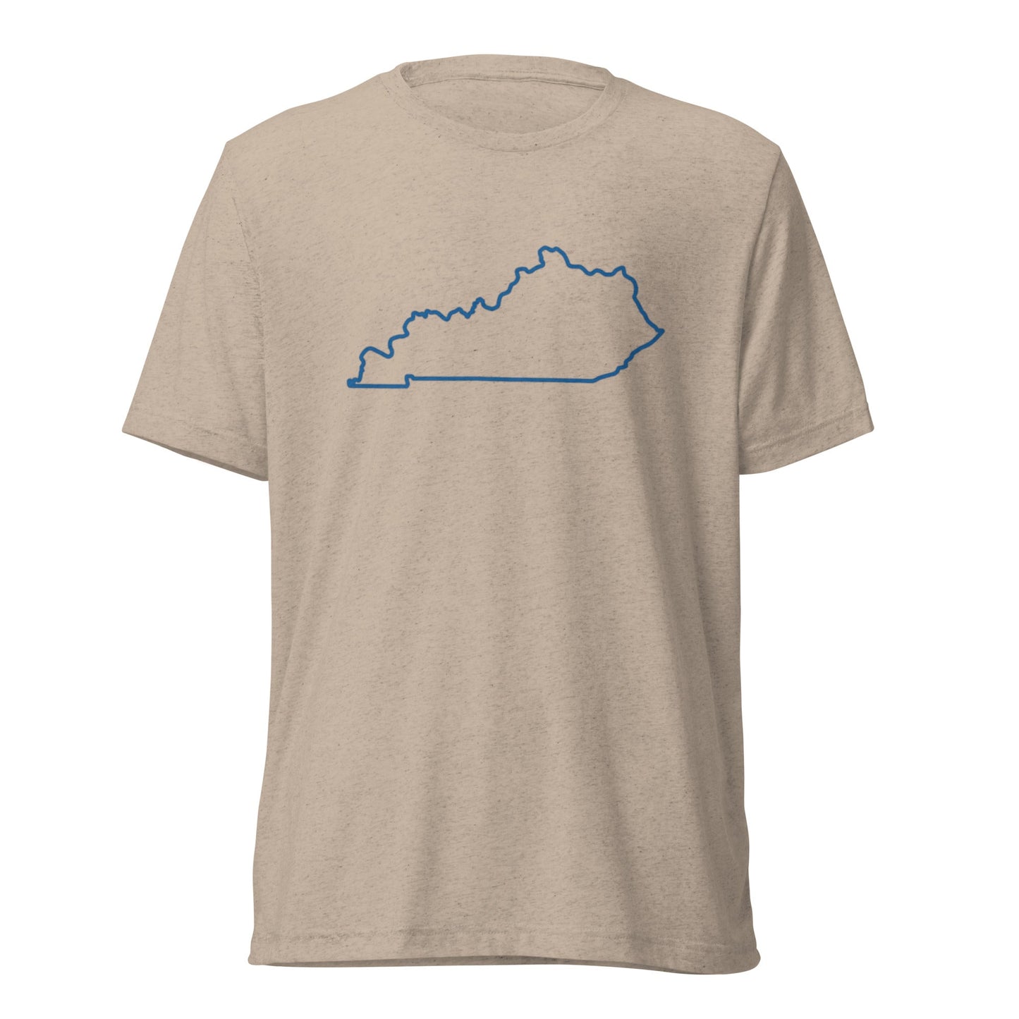 Kentucky State Outline T-Shirt | Minimalist Design | Elite Tri-Blend