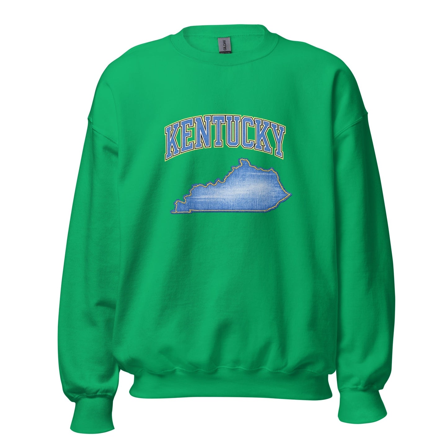 Kentucky State Sweatshirt | Denim Textured Design | Unisex Cotton Blend