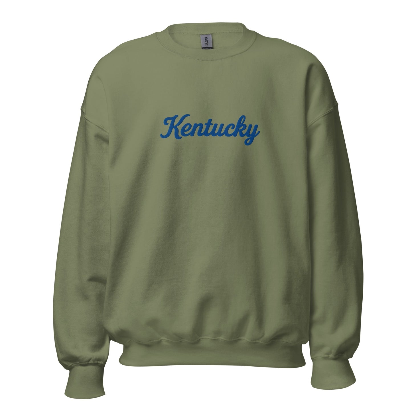 Kentucky Sweatshirt | Blue Script Typography | Unisex Fleece