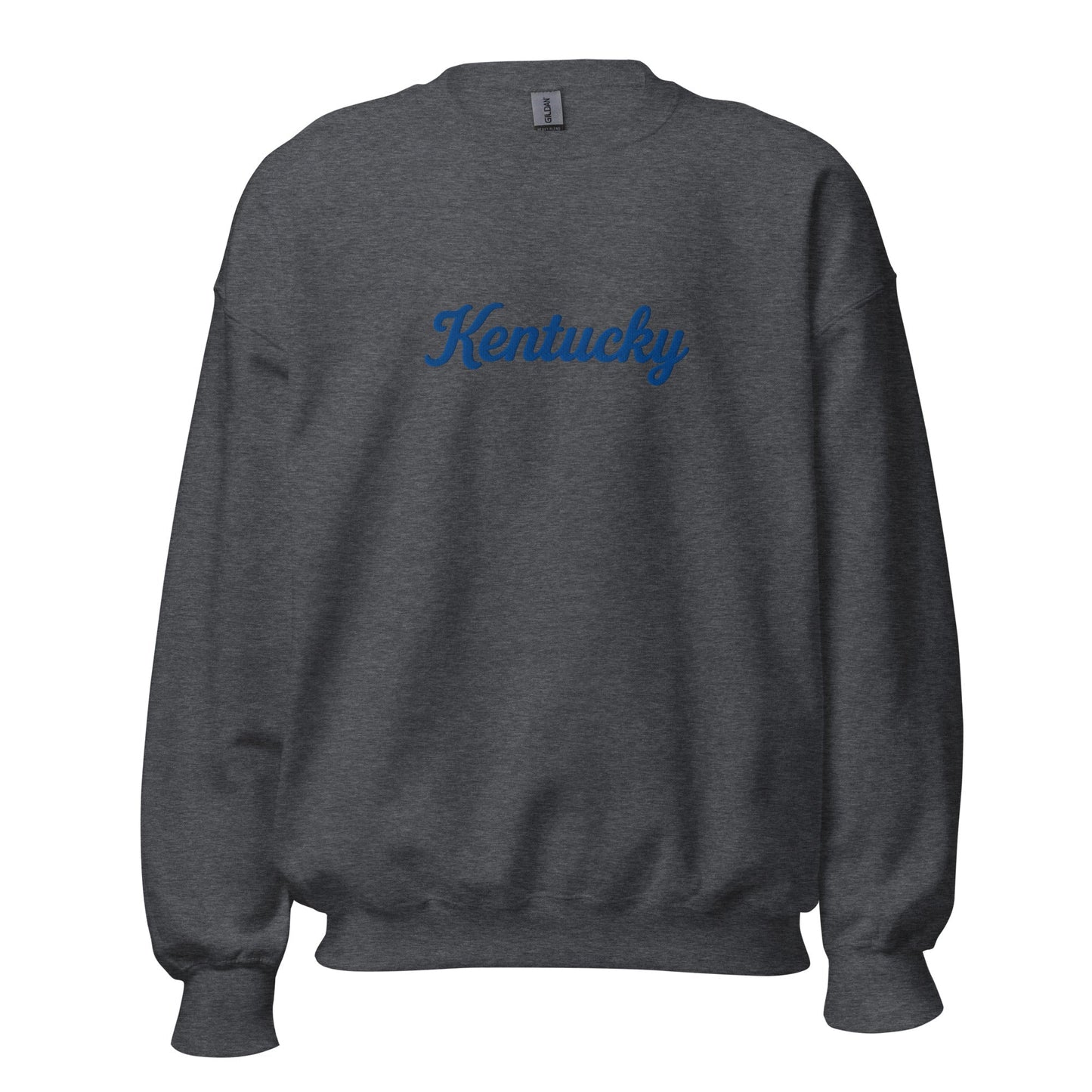 Kentucky Sweatshirt | Blue Script Typography | Unisex Fleece
