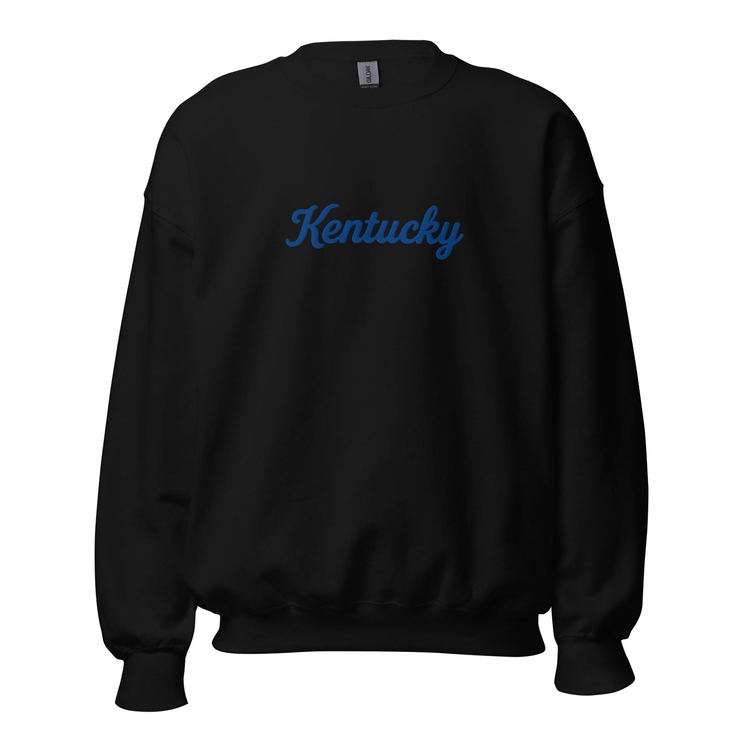 Kentucky Sweatshirt | Blue Script Typography | Unisex Fleece