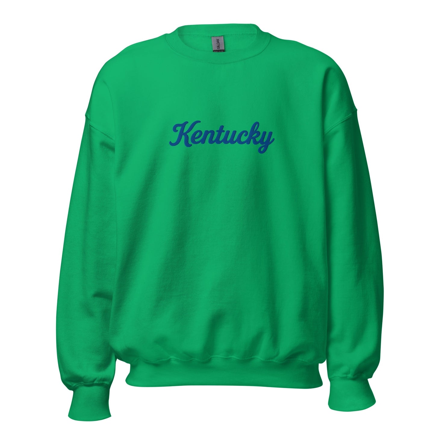 Kentucky Sweatshirt | Blue Script Typography | Unisex Fleece