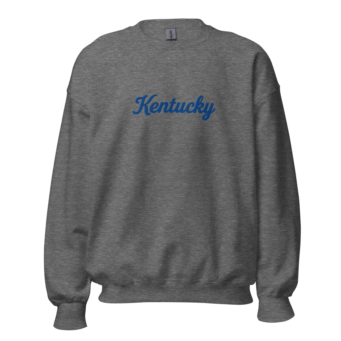 Kentucky Sweatshirt | Blue Script Typography | Unisex Fleece