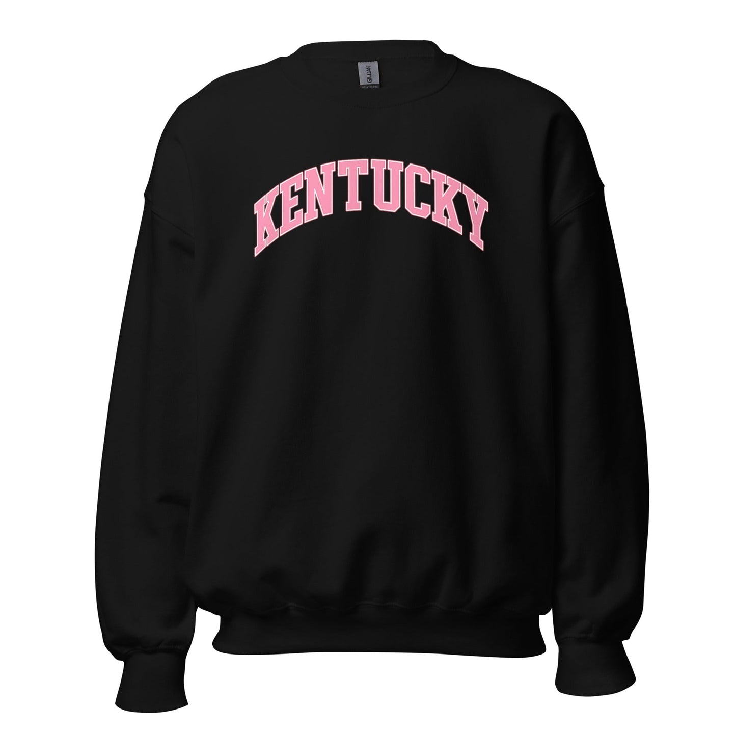 Kentucky Sweatshirt | Pink Arched Lettering | Unisex Classic Fit