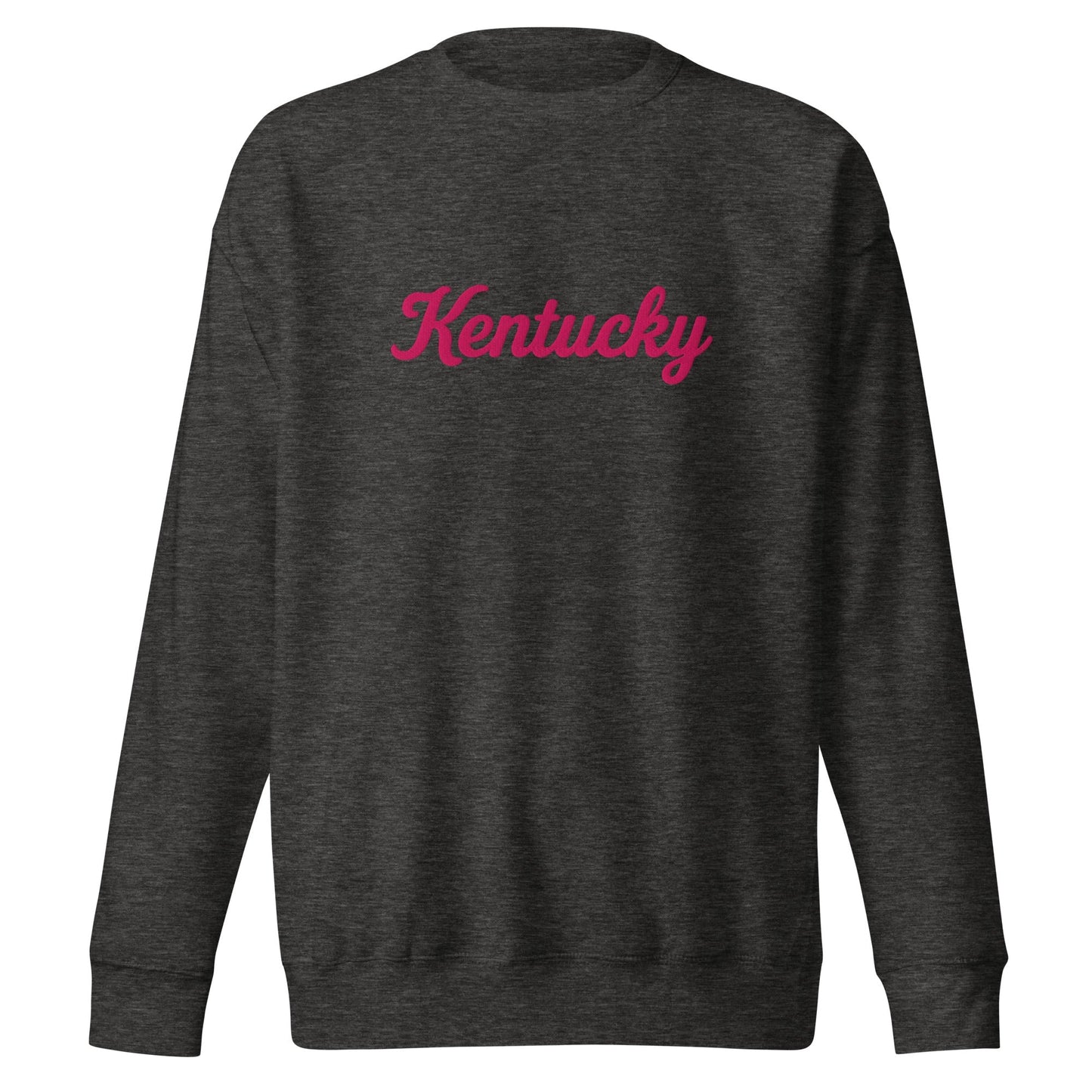 Kentucky Sweatshirt | Pink Script Premium Crew | Unisex Fleece
