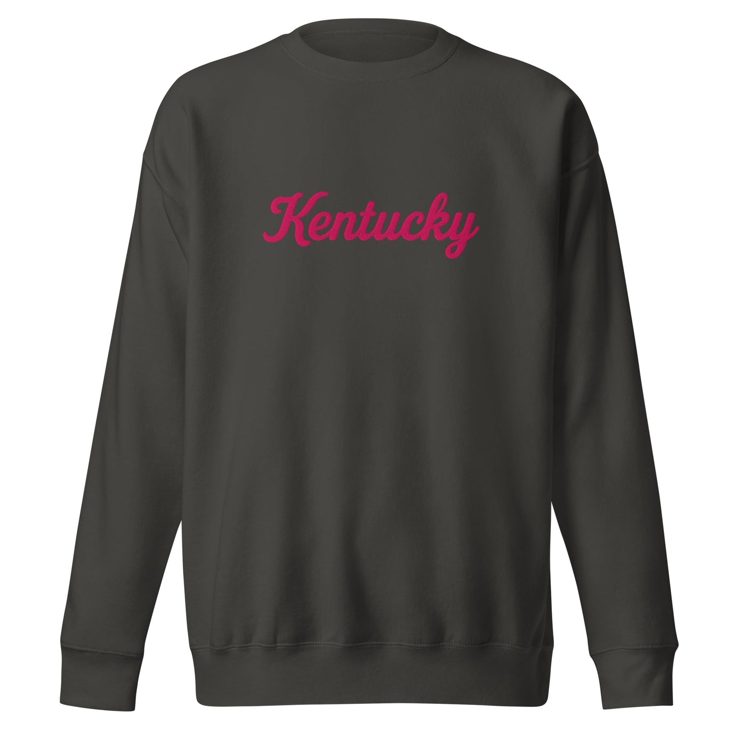 Kentucky Sweatshirt | Pink Script Premium Crew | Unisex Fleece