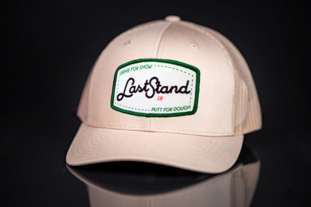 Last Stand Golf / Drive for Show Putt for Dough Rectangle / Curved Bill Trucker / 114